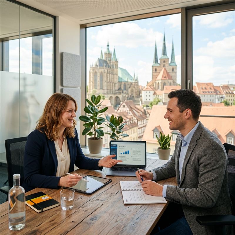 Das Team der Scholz Marketing Agentur für die Beratung in Erfurt